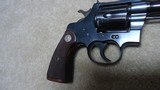 EXTREMELY EARLY PRODUCTION RARE SHOOTING MASTER NEW SERVICE REVOLVER, .38 SPECIAL, #3283XX - 12 of 16