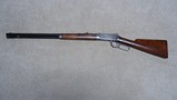 SPECIAL ORDER 1894 .38-55 OCTAGON TAKEDOWN RIFLE WITH SHOTGUN BUTT, FANCY WALNUT, #296XXX, MADE 1906 - 2 of 23