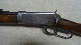 SPECIAL ORDER 1894 .38-55 OCTAGON TAKEDOWN RIFLE WITH SHOTGUN BUTT, FANCY WALNUT, #296XXX, MADE 1906 - 4 of 23