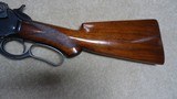 HIGH CONDITION 1886 SEMI-DELUXE TAKEDOWN .33WCF RIFLE, #1549XX, SHIPPED LATE IN 1918 - 11 of 20