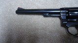 PRE-MODEL 35, 6" .22LR "KIT GUN" #35912, MADE ABOUT 1953 - 8 of 13