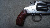 VERY RARE S&W REVOLVER, MODEL OF 1891 (.38 SINGLE ACTION 3RD MODEL), #5XXX, MADE 1891-1911 - 11 of 15