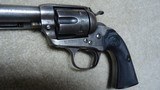BISLEY MODEL, .38-40, 4 3/4" BARREL, #300XXX, SHIPPED 1908 WITH INTERESTING FACTORY LETTER. - 10 of 14