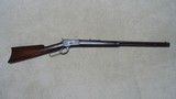 EARLY 1892 32-20 ROUND BARREL RIFLE, #124XXX, MADE 1899. - 1 of 20