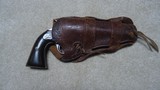  COLORFUL, FRONTIER USED BISLEY WITH HOLSTER, .32-20, 4 3/4" BARREL, #310XXX, MADE 1909. - 15 of 15
