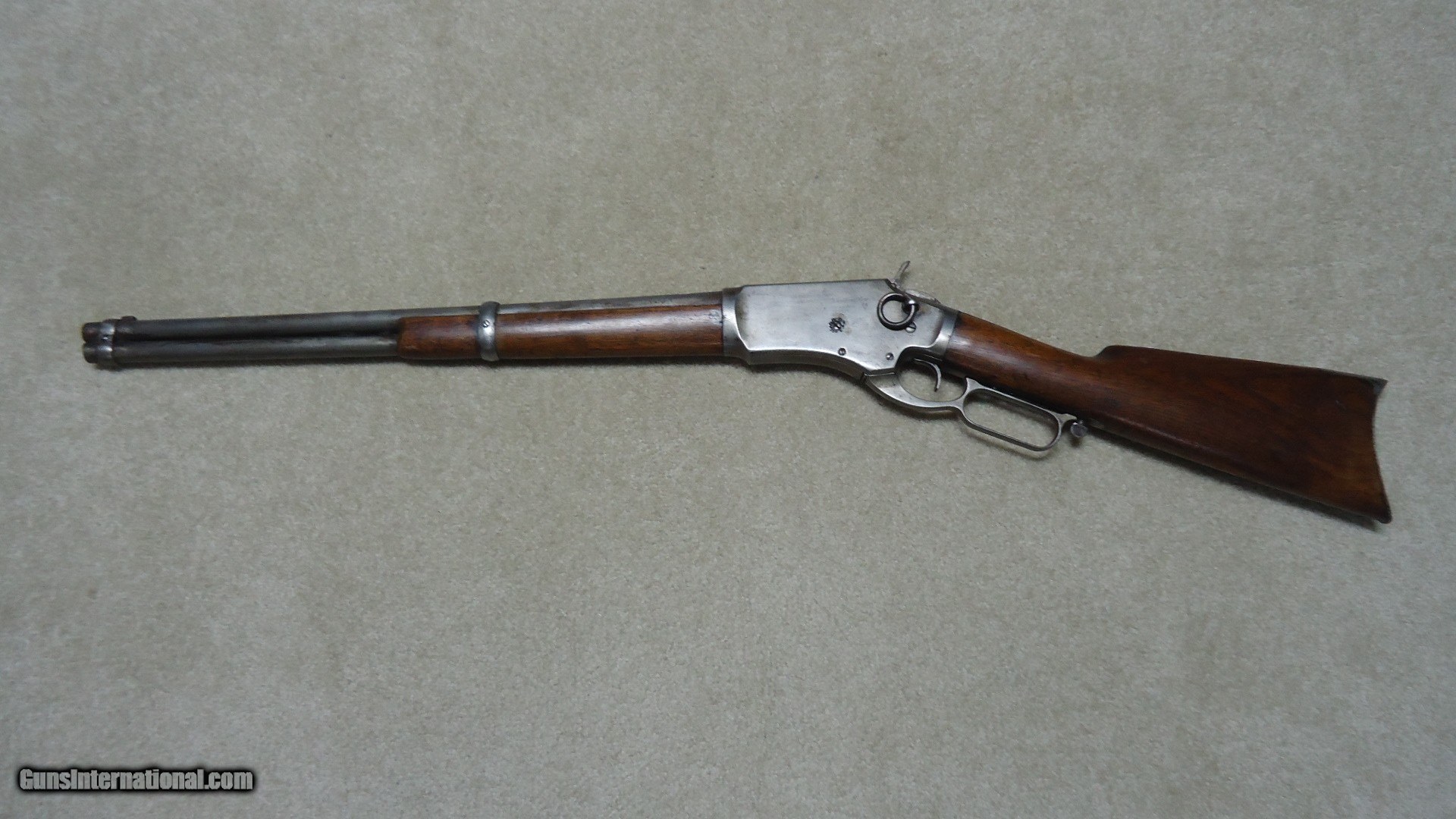 SCARCE WHITNEY-KENNEDY SADDLE RING CARBINE IN .44-40 CALIBER,  I 137, MADE  1879-1886