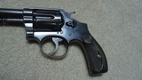 EXCELLENT CONDITION, RARELY SEEN 1899 FIRST MODEL MILITARY & POLICE, .38 SPECIAL, 6 1/2" MADE 1899-1902. - 12 of 16