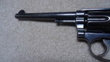 EXCELLENT CONDITION, RARELY SEEN 1899 FIRST MODEL MILITARY & POLICE, .38 SPECIAL, 6 1/2" MADE 1899-1902. - 11 of 16