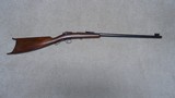 SAVAGE MODEL 1905 .22 SH, L & LONG RIFLE SINGLE SHOT BOLT ACTION WITH PERCH BELLY STOCK AND SWISS BUTT PLATE - 1 of 18
