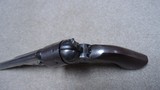 RARE 1871-72 OPEN TOP SINGLE ACTION .44 RF REVOLVER, #40XX,PREDECESSOR OF THE SAA, ONLY 7000 MADE 1872-1873 - 5 of 18