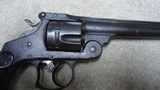 S&W RARITY: .38-40 DOUBLE ACTION FRONTIER REVOLVER WITH 6 1/2" BARREL, SERIAL NUMBER 3X, ONLY 276 MADE - 12 of 15