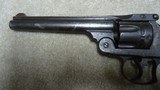 S&W RARITY: .38-40 DOUBLE ACTION FRONTIER REVOLVER WITH 6 1/2" BARREL, SERIAL NUMBER 3X, ONLY 276 MADE - 9 of 15