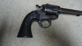 RARE BISLEY FLATTOP TARGET REVOLVER, .32-20 CALIBER, WITH FACTORY LETTER, #263XXX, MADE 1905 - 12 of 15