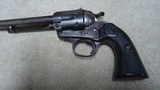 RARE BISLEY FLATTOP TARGET REVOLVER, .32-20 CALIBER, WITH FACTORY LETTER, #263XXX, MADE 1905 - 10 of 15
