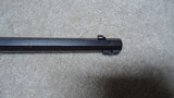 ULTRARARE MODEL 1890 NICKEL TRIM WITH FACTORY 29" BARREL WITH "LOOPS UNDER MUZZLE" MADE 1898, LETTER - 10 of 22