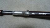 ULTRARARE MODEL 1890 NICKEL TRIM WITH FACTORY 29" BARREL WITH "LOOPS UNDER MUZZLE" MADE 1898, LETTER - 6 of 22