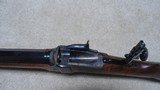 STUNNING, VERY FANCY SHILOH SHARPS .45-70 SADDLE RIFLE WITH 30" HEAVY OCTAGON BARREL IN NEW CONDITION - 5 of 15