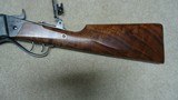 STUNNING, VERY FANCY SHILOH SHARPS .45-70 SADDLE RIFLE WITH 30" HEAVY OCTAGON BARREL IN NEW CONDITION - 10 of 15