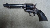 VERY FINE CONDITION COLT SINGLE ACTION ARMY, .38-40, 5 1/2" BARREL, #308XXX, MADE 1909 - 2 of 17