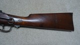 SHARPS NEW MODEL 1859 SADDLE RING CARBINE WITH POST CIVIL WAR 1867-68 ALTERATION TO .50-70 - 10 of 22
