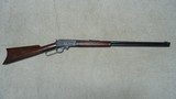 HIGH CONDITION MARLIN 1893 .30-30 ROUND BARREL RIFLE, #D7XX, MADE ABOUT 1905/1906. - 1 of 21