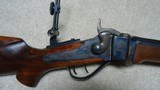  SHILOH SHARPS 1874 NO.1 SPORTING RIFLE IN .40 2 1/2" (.40-70 STRAIGHT) CAL. WITH 30" HEAVY HALF-OCTAGON BARREL - 3 of 21