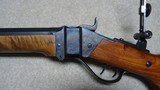  SHILOH SHARPS 1874 NO.1 SPORTING RIFLE IN .40 2 1/2" (.40-70 STRAIGHT) CAL. WITH 30" HEAVY HALF-OCTAGON BARREL - 4 of 21
