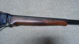  SHILOH SHARPS 1874 NO.1 SPORTING RIFLE IN .40 2 1/2" (.40-70 STRAIGHT) CAL. WITH 30" HEAVY HALF-OCTAGON BARREL - 8 of 21