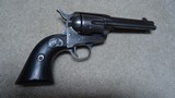 TEXAS SHIPPED COLT SINGLE ACTION ARMY, .45 COLT, 4 3/4", #148XXX, MADE 1892, WITH FACTORY LETTER AND INFO. - 2 of 18