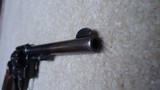 PRE-WAR .32-20 1905 HAND EJECTOR, 4TH CHANGE REVOLVER WITH 6" BARREL, #140XXX, MADE LATE 1930s. - 15 of 15