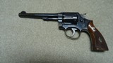 PRE-WAR .32-20 1905 HAND EJECTOR, 4TH CHANGE REVOLVER WITH 6" BARREL, #140XXX, MADE LATE 1930s. - 1 of 15