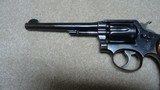 PRE-WAR .32-20 1905 HAND EJECTOR, 4TH CHANGE REVOLVER WITH 6" BARREL, #140XXX, MADE LATE 1930s. - 10 of 15