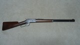 1886  EXTRA LIGHT .33 WCF CALIBER SOLID FRAME RIFLE WITH SCARCE FULL MAGAZINE, #141XXX, MADE 1906 - 1 of 20