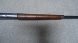 1886  EXTRA LIGHT .33 WCF CALIBER SOLID FRAME RIFLE WITH SCARCE FULL MAGAZINE, #141XXX, MADE 1906 - 15 of 20