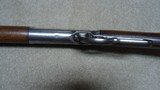 1886  EXTRA LIGHT .33 WCF CALIBER SOLID FRAME RIFLE WITH SCARCE FULL MAGAZINE, #141XXX, MADE 1906 - 6 of 20