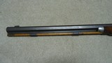 JONATHAN BROWNING MOUNTAIN RIFLE WITH DESIRABLE STEEL TRIGGER GUARD AND MOUNTINGS, .50 CAL - 16 of 22
