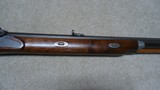 JONATHAN BROWNING MOUNTAIN RIFLE WITH DESIRABLE STEEL TRIGGER GUARD AND MOUNTINGS, .50 CAL - 11 of 22
