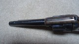 SUPERB CONDITION INVESTMENT QUALITY SINGLE ACTION ARMY .32-20, 5 1/2" BARREL, #348XXX, MADE 1925 - 4 of 17