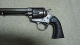  BISLEY IN SCARCE AND DESIRABLE .45 COLT CALIBER WITH 7 1/2" BARREL, #238XXX , MADE 1903, WITH FACTORY LETTER - 11 of 16