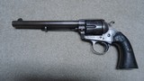  BISLEY IN SCARCE AND DESIRABLE .45 COLT CALIBER WITH 7 1/2" BARREL, #238XXX , MADE 1903, WITH FACTORY LETTER - 2 of 16