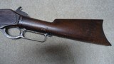 EARLY, FIRST MODEL "OPEN TOP" 1876 ROUND BARREL RIFLE, .45-75 CALIBER, #5XX, MADE 1876. - 11 of 20
