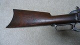 EARLY, FIRST MODEL "OPEN TOP" 1876 ROUND BARREL RIFLE, .45-75 CALIBER, #5XX, MADE 1876. - 7 of 20