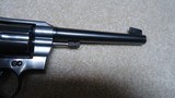  PRE-WAR, GREAT DEPRESSION ERACOLT OFFICERS MODEL .22 LONG RIFLE REVOLVER, #18XXX, MADE 1938 - 13 of 15