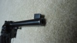  PRE-WAR, GREAT DEPRESSION ERACOLT OFFICERS MODEL .22 LONG RIFLE REVOLVER, #18XXX, MADE 1938 - 15 of 15