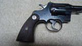  PRE-WAR, GREAT DEPRESSION ERACOLT OFFICERS MODEL .22 LONG RIFLE REVOLVER, #18XXX, MADE 1938 - 12 of 15