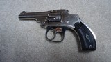  SUPERB CONDITION, ANTIQUE, SMITH & WESSON FIRST MODEL .32 S&W SAFETY HAMMERLESS REVOLVER, #66XXX - 2 of 16
