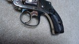  SUPERB CONDITION, ANTIQUE, SMITH & WESSON FIRST MODEL .32 S&W SAFETY HAMMERLESS REVOLVER, #66XXX - 10 of 16