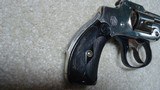  SUPERB CONDITION, ANTIQUE, SMITH & WESSON FIRST MODEL .32 S&W SAFETY HAMMERLESS REVOLVER, #66XXX - 12 of 16