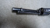 DOUBLY RARE SINGLE ACTION ARMY LONG FLUTE CYLINDER VARIATION WITH FACTORY LETTER IN SCARCE CALIBER - 7 of 13