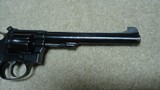 HARD TO FIND S&W MODEL 35-1, 6" BARREL, .22/32 KIT GUN, #104XXX, MADE 1960. - 12 of 14